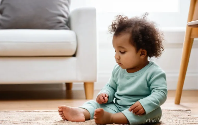 소아 비염 완화를 위한 천연 요법 - Image Prompt 1: Cozy Comfort with Indirect Steam and Warm Drinks**